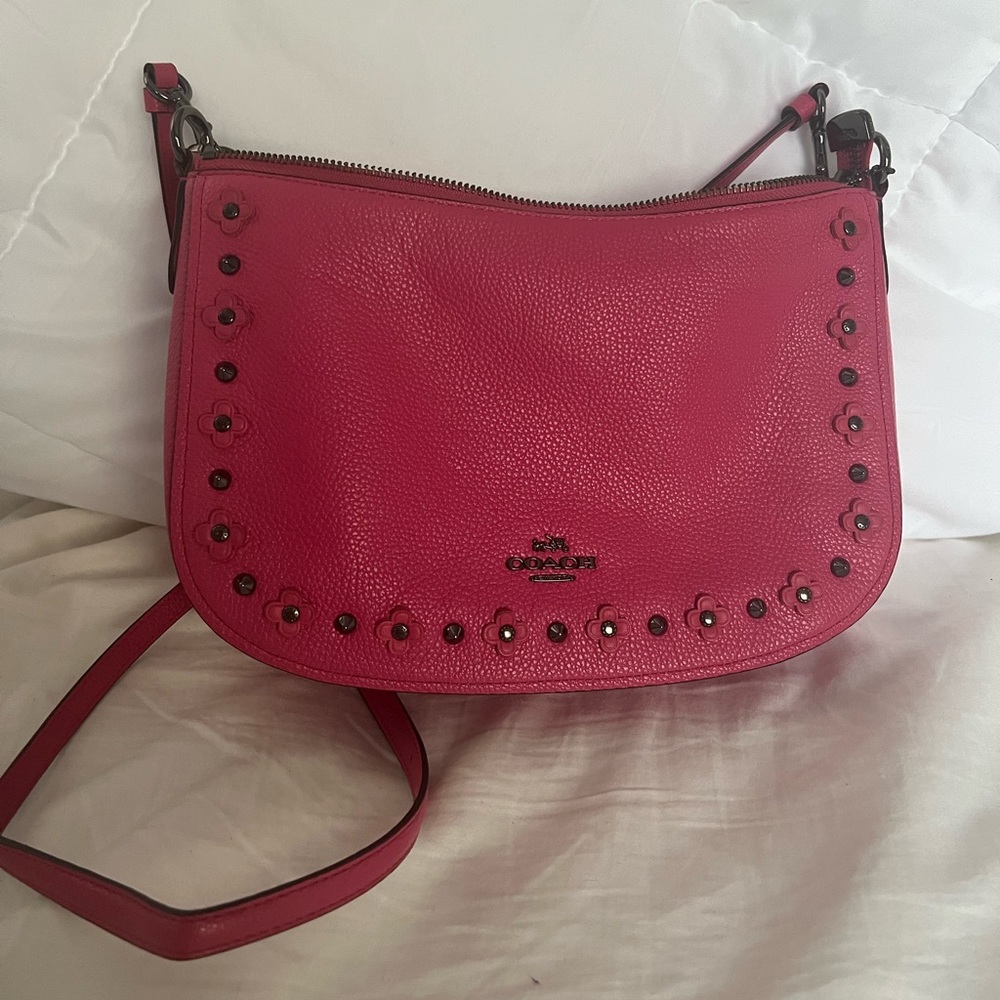 Coach Dahlia Chelsea Crossbody Bag with Rivets